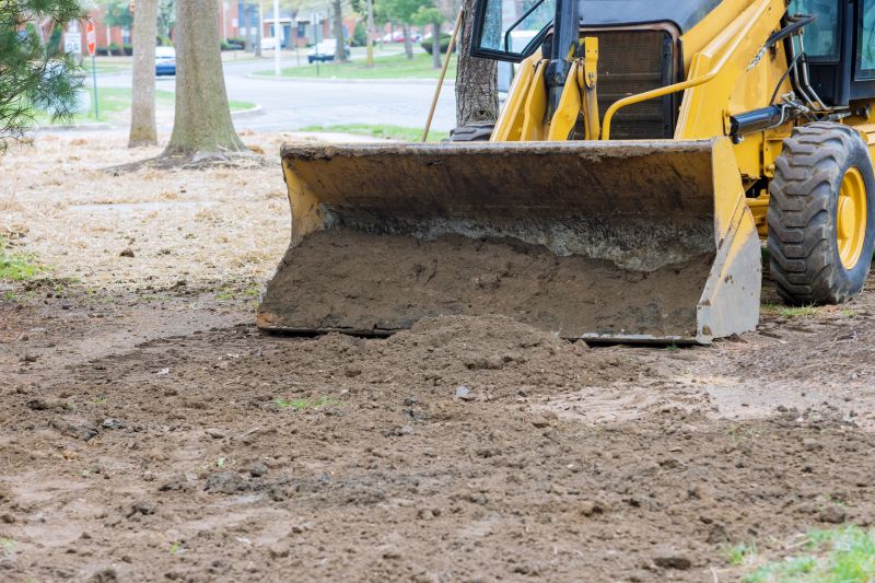 Landscape grading tools